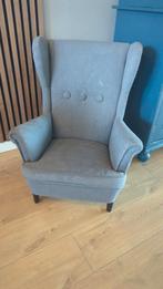 IKEA kinderstoel / kinderfauteuil grijs – kind Strandmon, Huis en Inrichting, Fauteuils, Ophalen, Gebruikt, 50 tot 75 cm