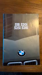 Brochure BMW 5 serie E28, BMW, BMW, Ophalen of Verzenden, Zo goed als nieuw