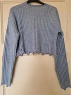 C&A Crop Top - Lichtblauw - Maat S/M, Blauw, Ophalen of Verzenden, Maat 36 (S), Gedragen