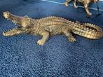 Krokodil goud zwart 105 cm lang, Verzamelen, Ophalen, Nieuw, Dier