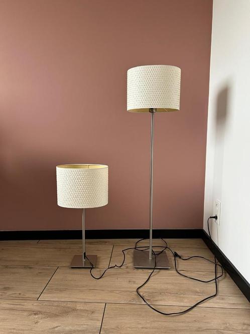 Twee staande lampen (ALÄNG IKEA), Huis en Inrichting, Lampen | Vloerlampen, Gebruikt, 150 tot 200 cm, Ophalen