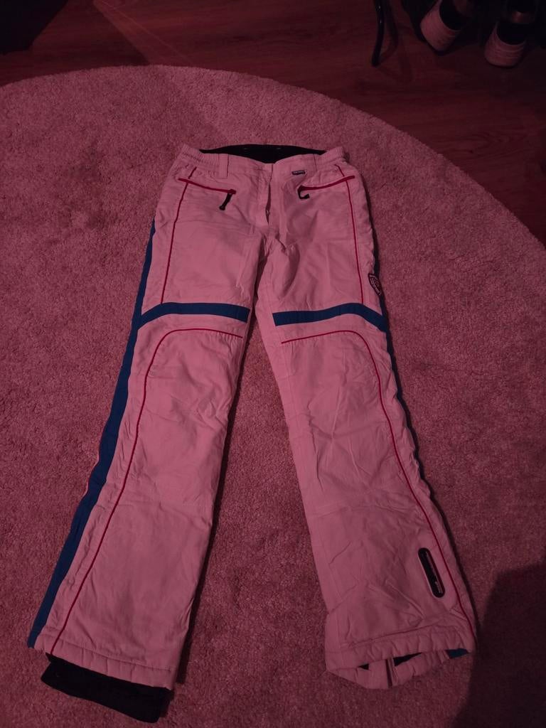 Skibroek 36/38 wit, Kleding | Dames, Wintersportkleding, Ophalen of Verzenden