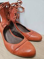 lederen openheel hakschoenen. Niet gedragen. Vintage look, Kleding | Dames, Schoenen, Oranje, Ophalen of Verzenden, Chocolate