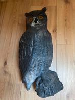 Kunststof uil, Ophalen of Verzenden, Gebruikt, Vogel, Beeldje of Figuurtje