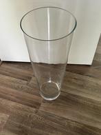 Glazen vaas, Huis en Inrichting, Woonaccessoires | Vazen, Ophalen, Gebruikt, Overige kleuren, 50 tot 75 cm