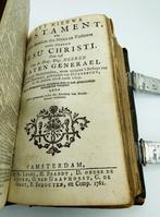 Bijbel met zilveren sloten, 18e eeuws, Antiek en Kunst, Antiek | Goud en Zilver, Verzenden, Zilver