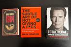 Total recall, 1984 en subtle art of not giving a f*ck, Boeken, Ophalen of Verzenden, Zo goed als nieuw