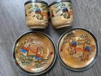 2 prachtige antieke chinese porseleinen kop en schoteltjes, Ophalen of Verzenden