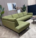 ZGAN XL Montel Star Verlengde Hoekbank - Groen - 345 x 205, Huis en Inrichting, Banken | Bankstellen, Ophalen, -, -, Hoekbank