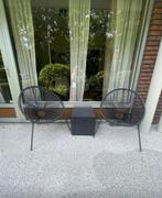 Tuinset incl tafeltje, Ophalen, Zo goed als nieuw