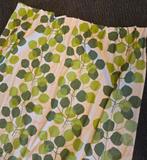 Vintage groene gordijnen jaren 60 bladmotief Ploeg stoffen, Huis en Inrichting, Stoffering | Gordijnen en Lamellen, Ophalen, Gebruikt