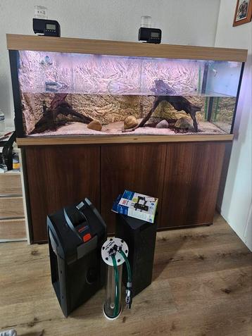 Juwel rio 450 + helialux smart control verlichting en toebeh beschikbaar voor biedingen
