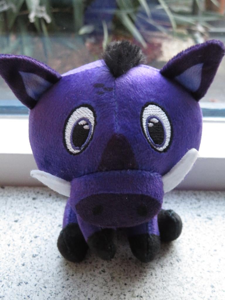 Zwijn paars velours van LIDL Bosmini's, Ophalen of Verzenden, Zo goed als nieuw, Overige typen