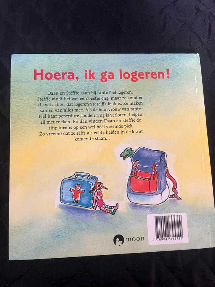 Hoera, ik ga logeren! - Leuk kinderboek, Boeken, Kinderboeken | Jeugd | onder 10 jaar, Zo goed als nieuw, Fictie algemeen, Ophalen of Verzenden