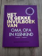 Invulboek Oma, Opa & Kleinkind - Nieuw!, Boeken, Ophalen of Verzenden