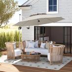 Mooie zweefparasol hangparasol parasol nieuw, Tuin en Terras, Verstelbaar, Nieuw, Zweefparasol, 2 tot 3 meter