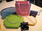 Ongedragen Swarovski set (Giovanna Engelbert collection), Overige materialen, Wit, Nieuw, Ophalen of Verzenden