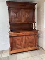 Mooie Eiken Buffetkast HenriDeux Kast antiek, Ophalen, Gebruikt, 100 tot 150 cm, 200 cm of meer