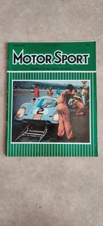 Motor sport auto 1971 Porsche lotus masarati, Boeken, Auto's | Boeken, Ophalen of Verzenden, Gelezen, Porsche