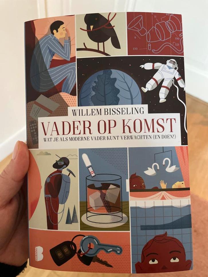Vader op Komst - Willem Bisseling - Nieuwstaat!, Boeken, Zwangerschap en Opvoeding, Nieuw, Zwangerschap en Bevalling, Ophalen of Verzenden