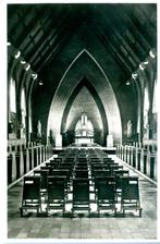 Oostrum Venraij Noviciaat St.Paschalis kapel interieur, 1940 tot 1960, Ongelopen, Ophalen of Verzenden, Limburg