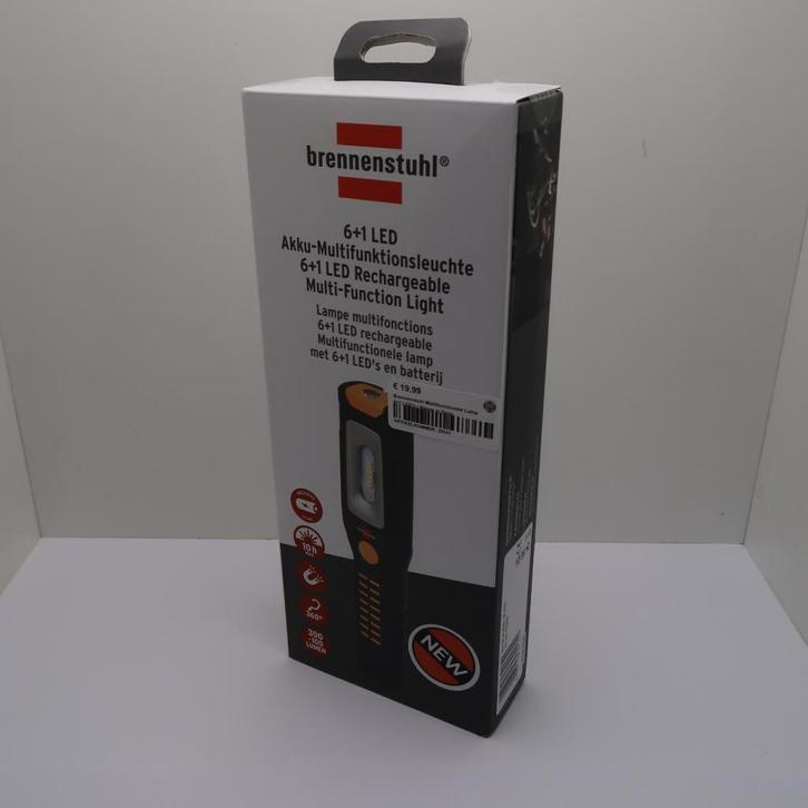 Brennenstuhl Multifunctionele Lamp 6+1 LED's | Nieuw in Doos, Huis en Inrichting, Lampen | Overige, Nieuw