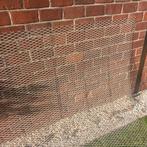 Strekmetaal racegaas geperforeerde plaat 2mm 122cm x 224cm, Ophalen, Gebruikt, IJzer