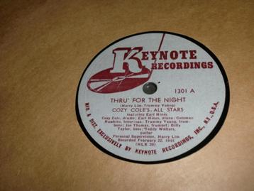  Cozy Cole's All Stars feat. Earl Hines Keynote US 12"78 rpm beschikbaar voor biedingen