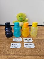 Tupperware nieuwe eco fles 350 ml dieren sportdop, Ophalen of Verzenden, Nieuw, Blauw, Overige typen