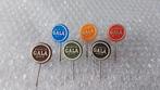 6 verschillende kleuren speldjes gala koffie, Ophalen of Verzenden, Zo goed als nieuw, Overige onderwerpen