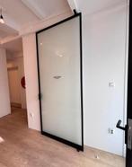 Glazen Schuifdeur - 1,3x2,6m, Doe-het-zelf en Verbouw, Deuren en Horren, Binnendeur, Ophalen of Verzenden, Schuifdeur, 120 cm of meer