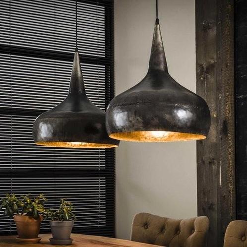 Hanglamp Trechter - 2x Ø40 Rond - 100x40x150, Huis en Inrichting, Lampen | Hanglampen, Nieuw, Minder dan 50 cm, Ophalen of Verzenden