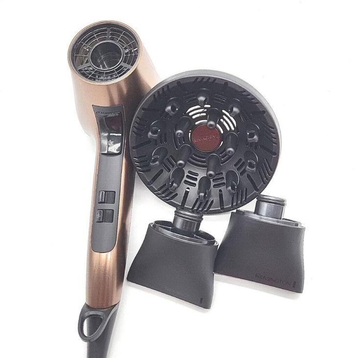 Remington Air 3D Föhn met Accessoires, Witgoed en Apparatuur, Persoonlijke-verzorgingsapparatuur, Zo goed als nieuw, Haarverzorging