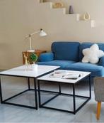 Set van 2 moderne salontafels, 50 tot 100 cm, Minder dan 50 cm, Nieuw, Rond