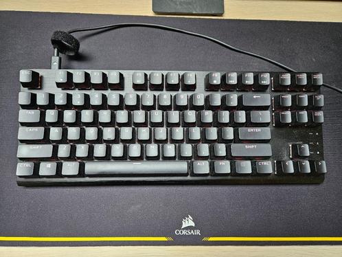 Corsair K60 Pro TKL, Computers en Software, Toetsenborden, Zo goed als nieuw, Qwerty, Bedraad, Gaming toetsenbord, Multimediatoetsen