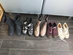 Damesschoenen maat 37 en 38 in goede staat, Ophalen, Zwart, Sneakers of Gympen, Zo goed als nieuw