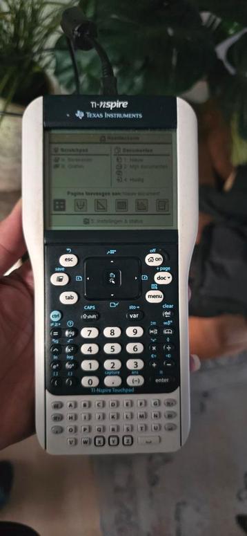 Texas Instruments Nspire Rekenmachine beschikbaar voor biedingen
