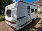 Fendt BIANCO ACTIV 465 SGE 2019 MOVER,AIRCO,E&P LEVEL,THULE, Caravans en Kamperen, Particulier, Fendt, 5 tot 6 meter, 2 aparte bedden