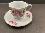 Porseleinen theekop, Huis en Inrichting, Keuken | Servies, Ophalen of Verzenden, Zo goed als nieuw, Overige stijlen, Kop(pen) en/of Schotel(s)