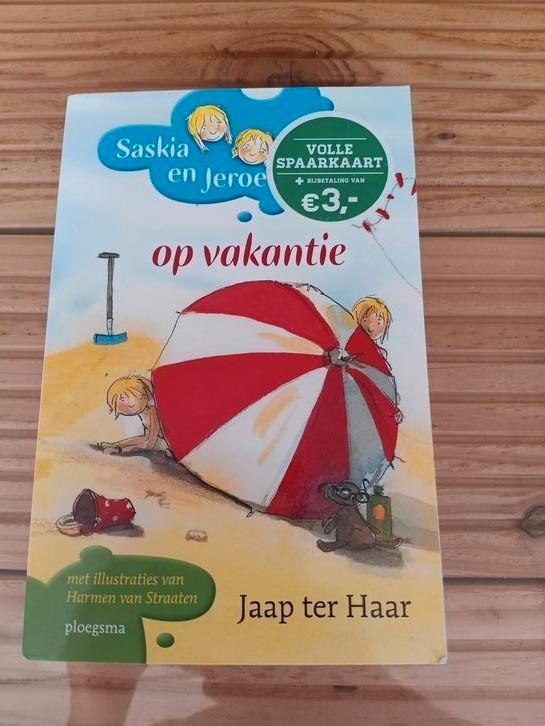 Jaap ter Haar - Saskia en Jeroen op vakantie, Boeken, Kinderboeken | Jeugd | onder 10 jaar, Zo goed als nieuw, Ophalen of Verzenden