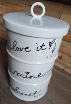Rivièra Maison Love It voorraadpot - 3-delig, Ophalen of Verzenden, Nieuw