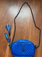 YSL kobalt blauw tasje, Ophalen of Verzenden, Zo goed als nieuw, Blauw, Overige merken