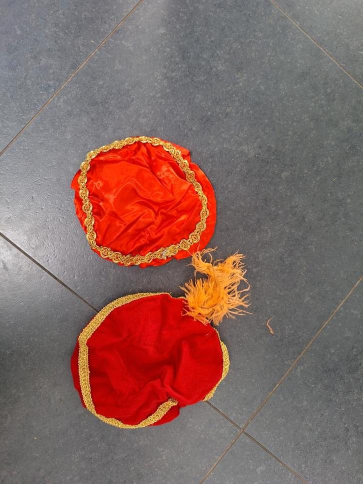 Zwarte Pieten Petten - Sinterklaas, Kinderen en Baby's, Carnavalskleding en Verkleedspullen, Zo goed als nieuw, Jongen of Meisje