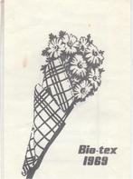 Bio-tex 1969 - bos bloemen in theedoek of zo, Verzamelen, Ophalen of Verzenden