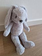 Knuffel konijn Funny Bunny Kruidvat grijs 40 cm K9350, Ophalen of Verzenden, Zo goed als nieuw, Konijn