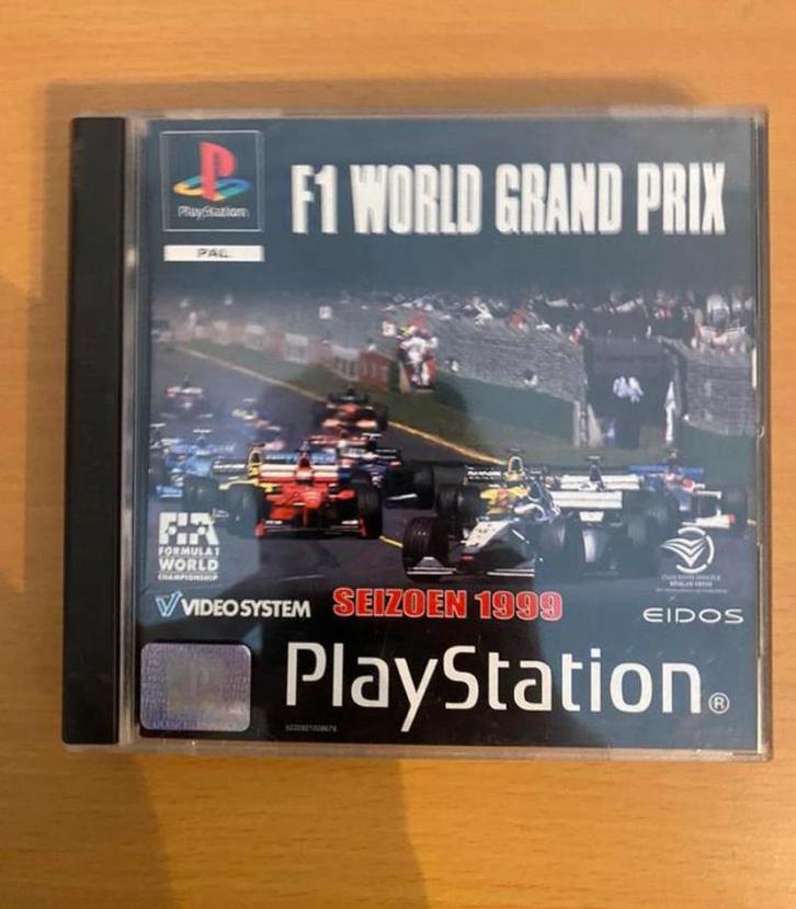 F1 world Grand Prix, Spelcomputers en Games, Games | Sony PlayStation 1, Zo goed als nieuw, Racen en Vliegen, 1 speler, Vanaf 3 jaar