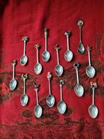 Verzilverde theelepels gemerkt 14stuks, Ophalen of Verzenden, Gebruikt
