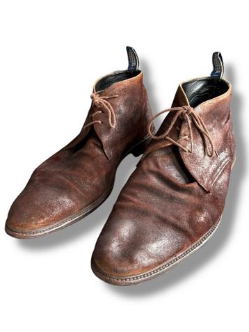 Floris van Bommel Suède Chukka Boots – Maat 10 / 44 beschikbaar voor biedingen