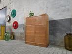 Jaren 60 Duits Wandmeubel Eiken | Vintage Dressoir Kast 1