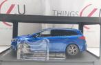  Ixo 1:18 Ford Focus ST Turnier 2015 blauw nieuw, Ophalen of Verzenden, Nieuw, Auto, Overige merken